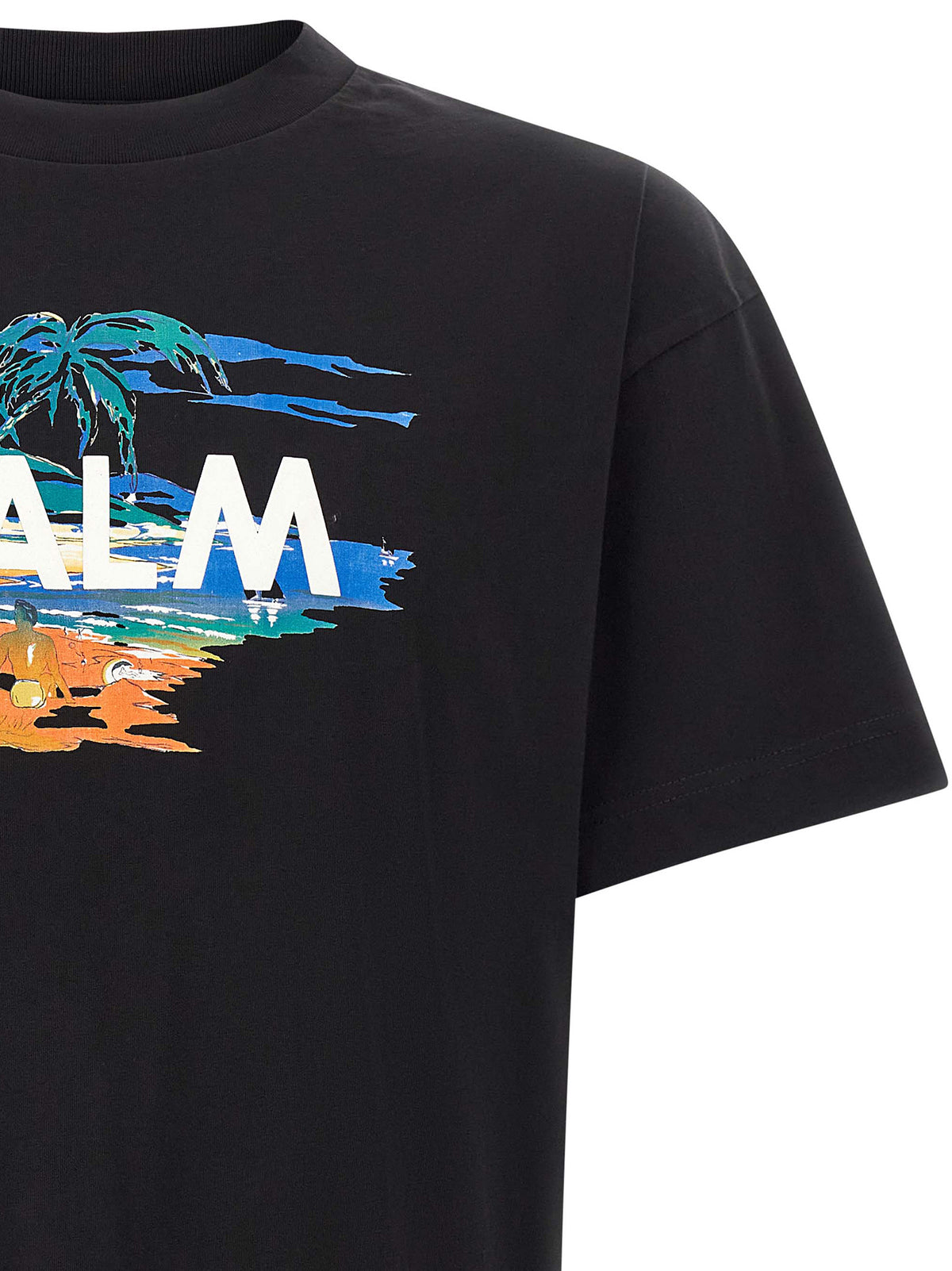 PALM ANGELS Palm Angels Men Graphic Print T-Shirt