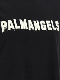 PALM ANGELS Palm Angels Men Logo Print T-Shirt
