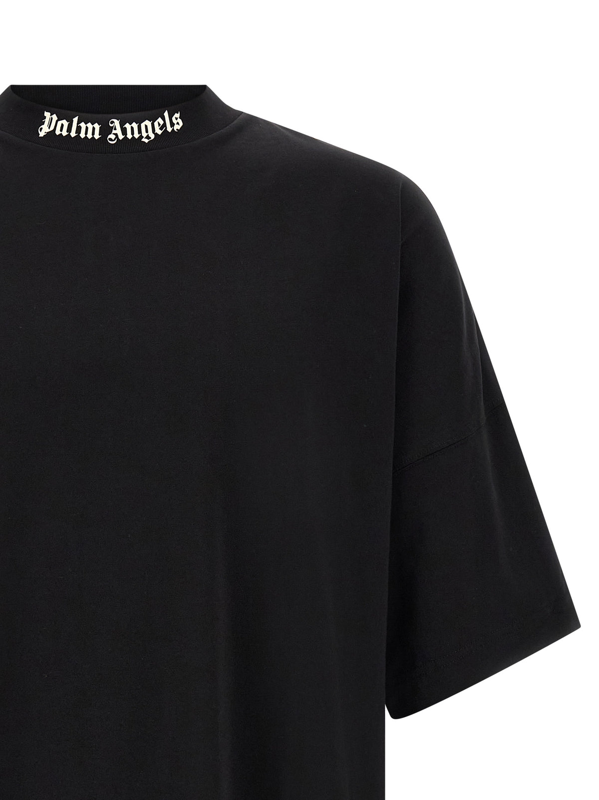 Palm Angels Men Logo Print T-Shirt