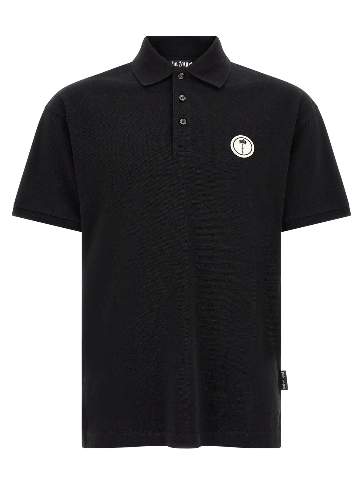 PALM ANGELS Palm Angels Men Logo Patch Polo Shirt