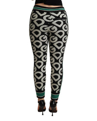 Dolce & Gabbana Women's Black DG Logo Jogger Pants