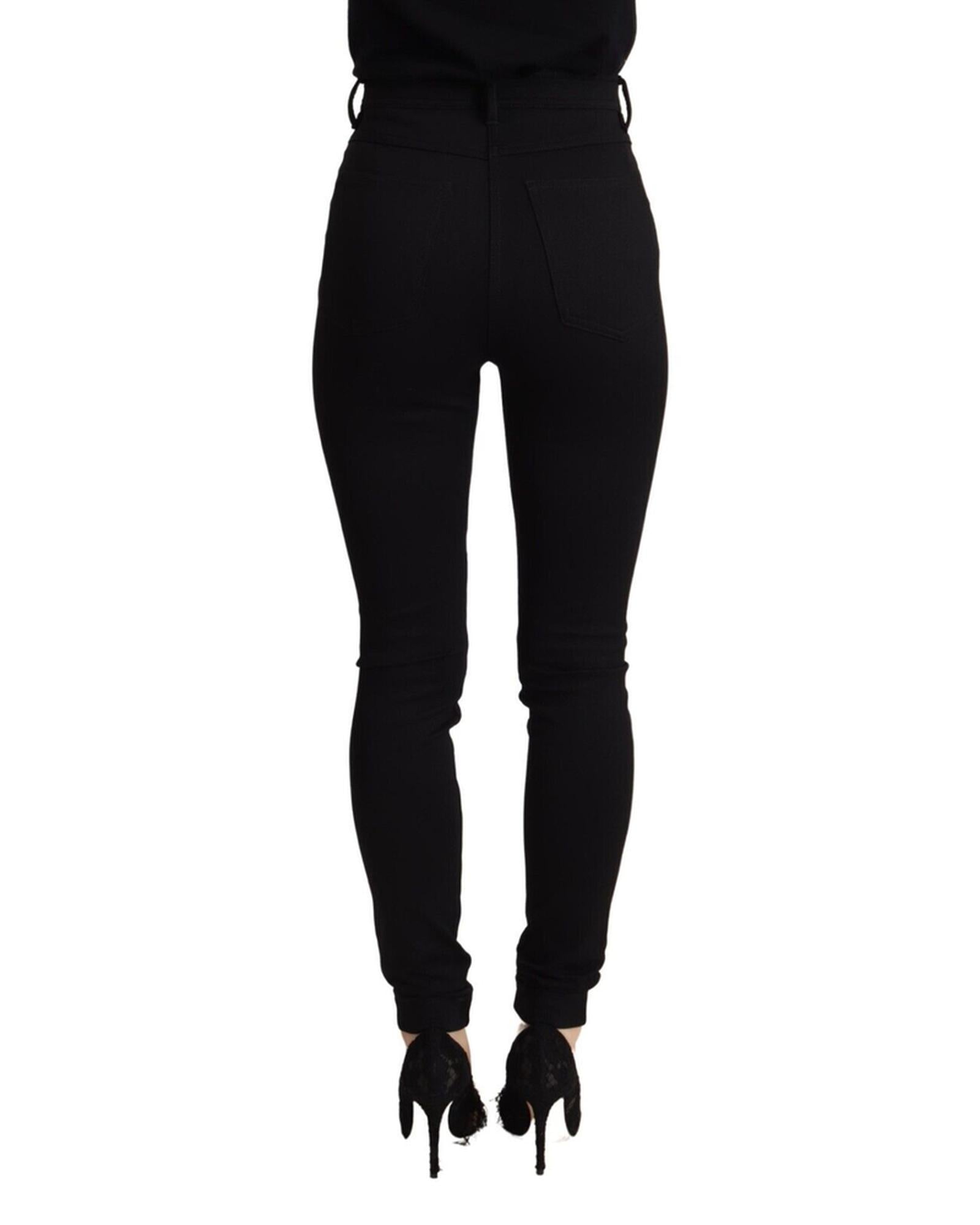 Dolce & Gabbana Women's Skinny Jeans Black