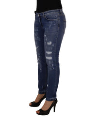 Dolce & Gabbana Distressed Skinny Jeans for Women