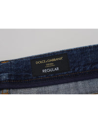 Dolce & Gabbana Men's Slim Fit Ripped Jeans