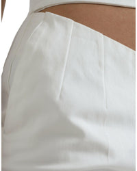 Dolce & Gabbana Cut Out Trousers BlackWhite
