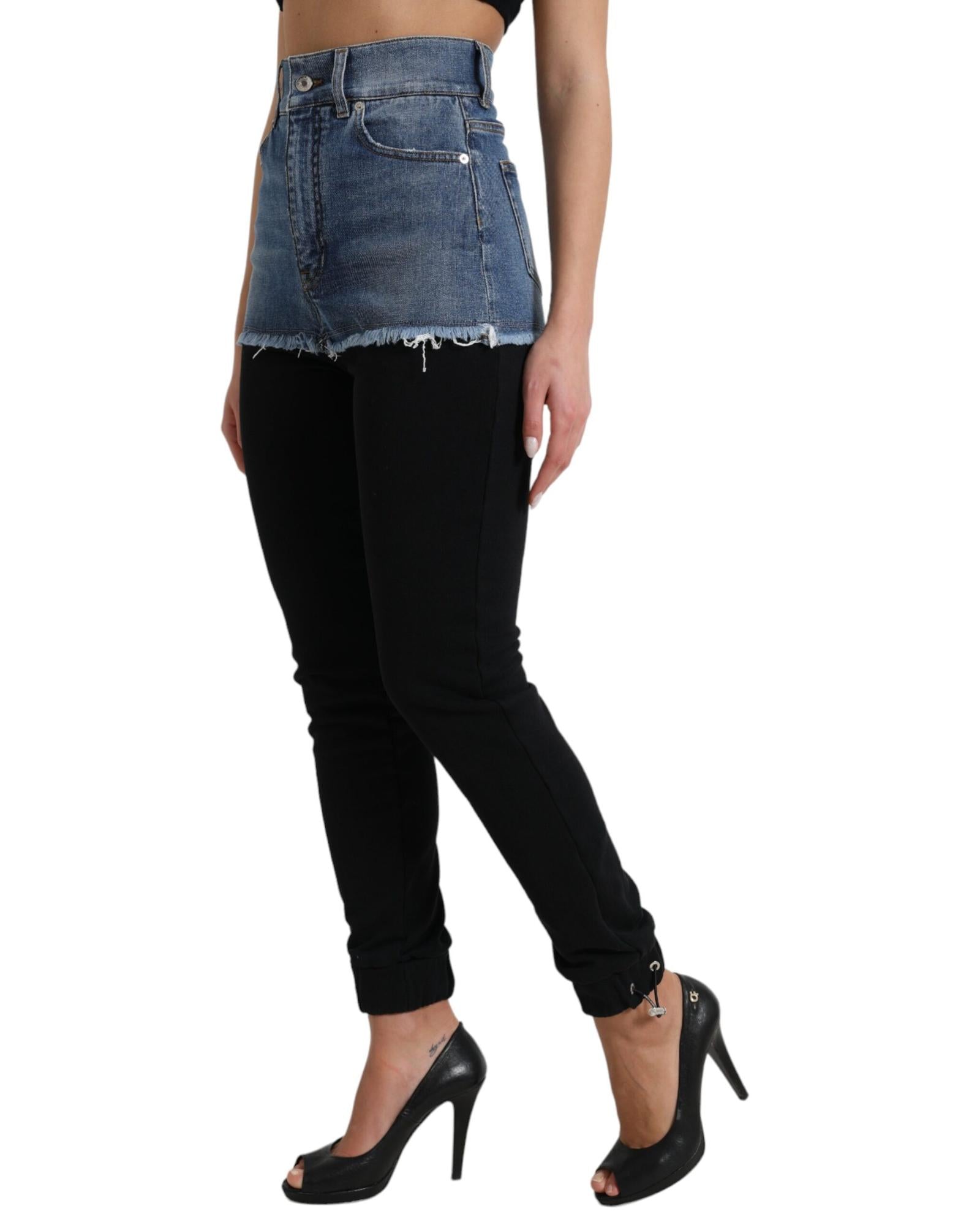 Dolce & Gabbana High Waist Denim Skirt