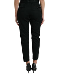Dolce & Gabbana Black Straight Leg Pants