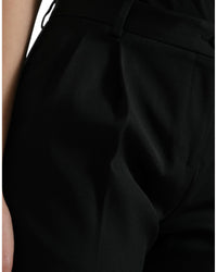 Dolce & Gabbana Black Straight Leg Pants