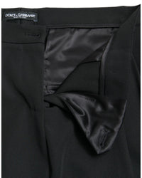 Dolce & Gabbana Black Straight Leg Pants