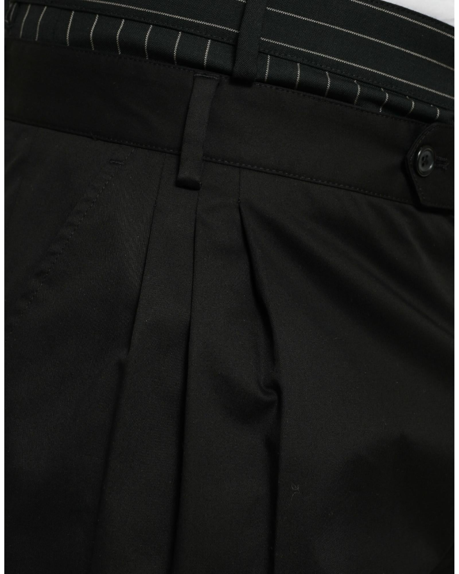 Dolce & Gabbana Mens Black Cargo Shorts