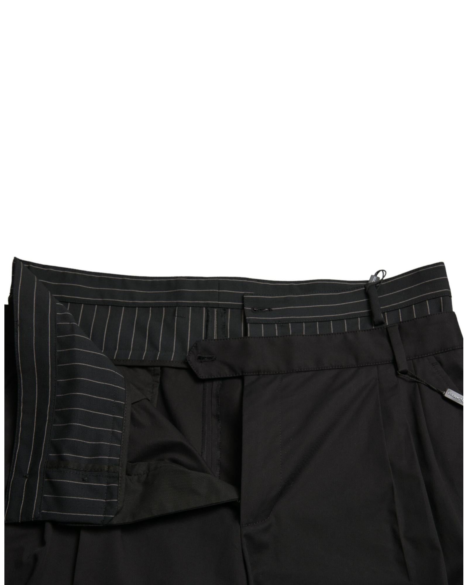 Dolce & Gabbana Mens Black Cargo Shorts