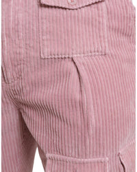 Dolce & Gabbana Men's Corduroy Cargo Pants - Pink