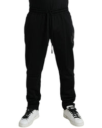 Dolce & Gabbana DG Crown Sweatpants - Black 38 Black
