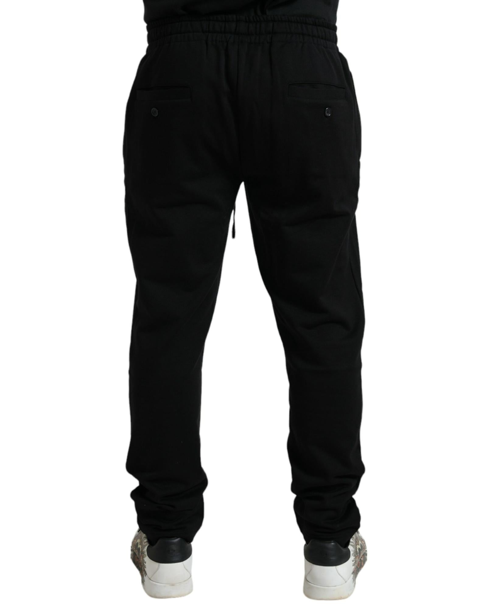 Dolce & Gabbana DG Crown Sweatpants - Black