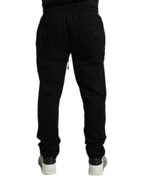 Dolce & Gabbana DG Crown Sweatpants - Black