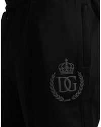 Dolce & Gabbana DG Crown Sweatpants - Black