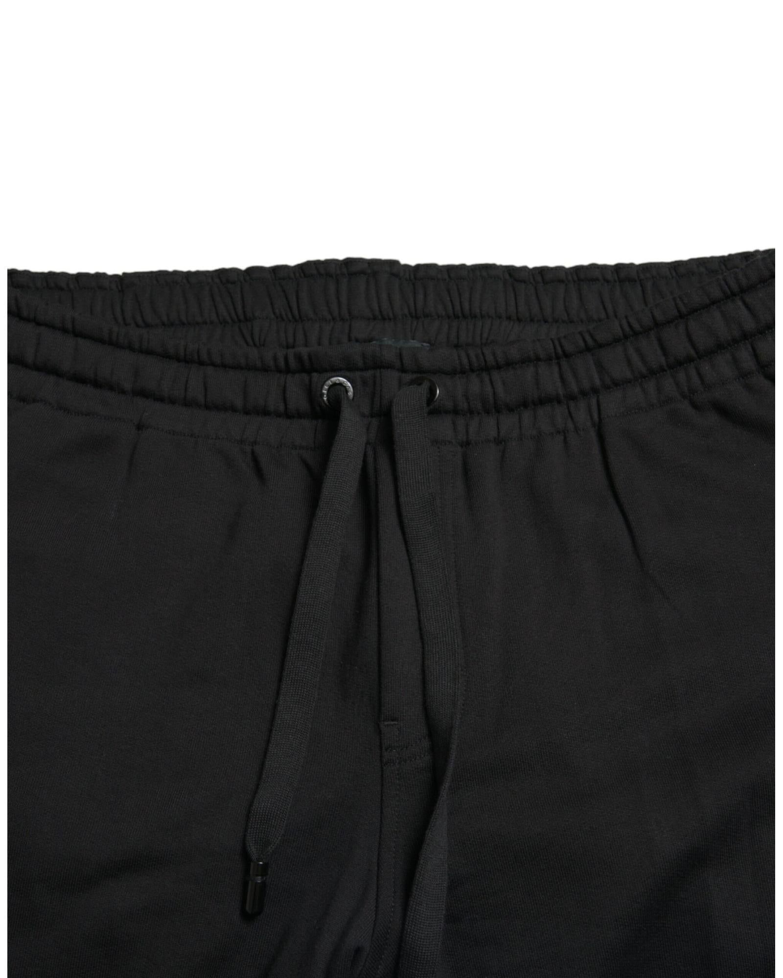 Dolce & Gabbana DG Crown Sweatpants - Black
