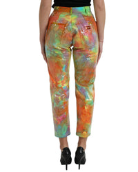 Dolce & Gabbana Women's Sequin Tie-Dye Jeans