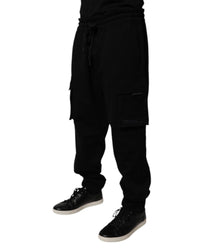 Dolce & Gabbana Cargo Pants with Side Pockets Men Black