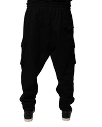 Dolce & Gabbana Cargo Pants with Side Pockets Men Black