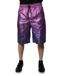 Dolce & Gabbana Metallic Ombre Shorts Men Pink