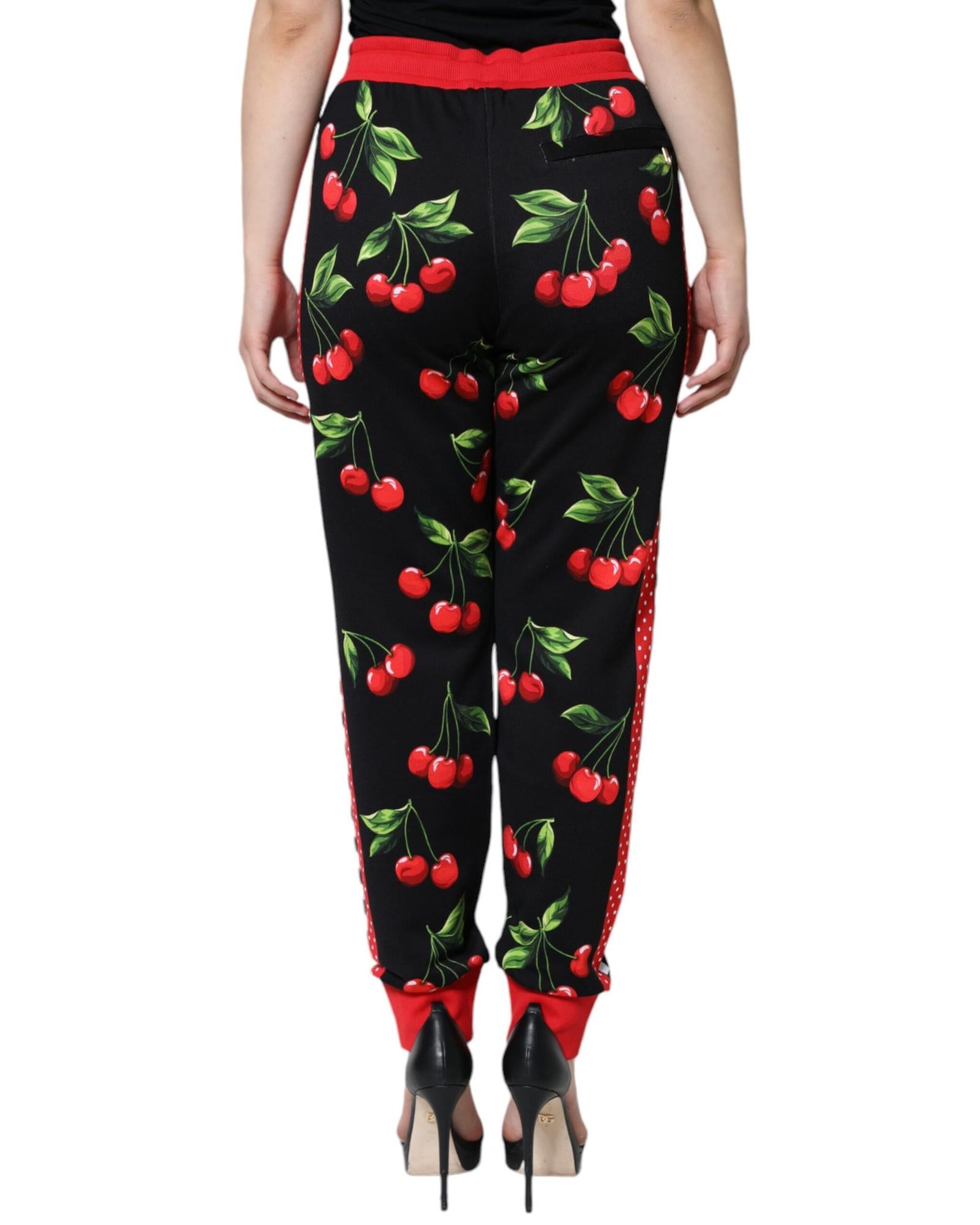 Dolce & Gabbana  Cherry Print Jogger Pants