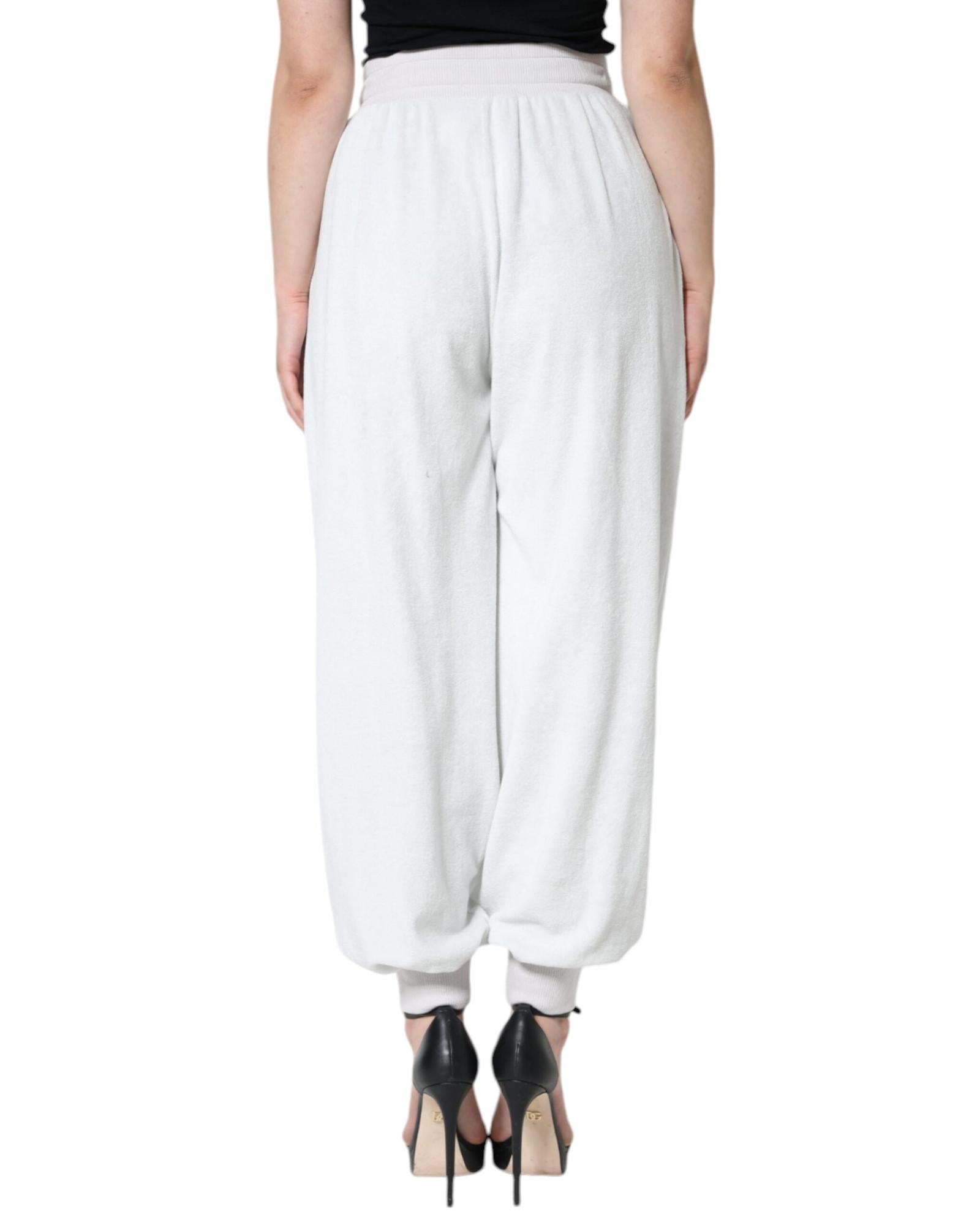 Dolce & Gabbana  Women's White Sweatpants