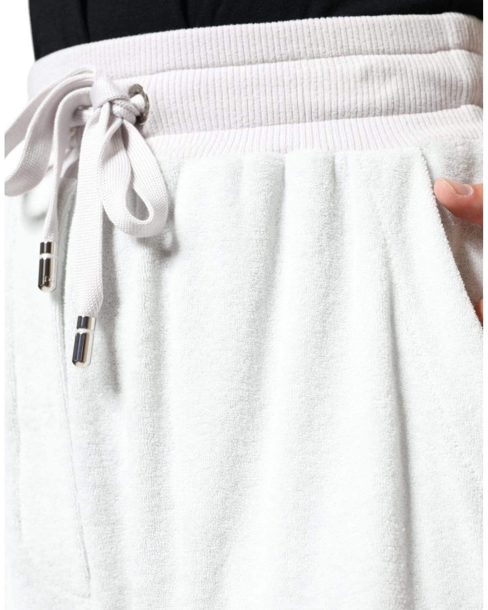 Dolce & Gabbana  Women's White Sweatpants