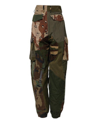 Dolce & Gabbana Patchwork Camouflage Pants Women Multicolor Jeans & Pants