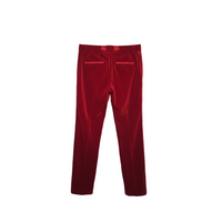 Tom Ford Tailored Straight-Leg Trousers Fuchsia Red