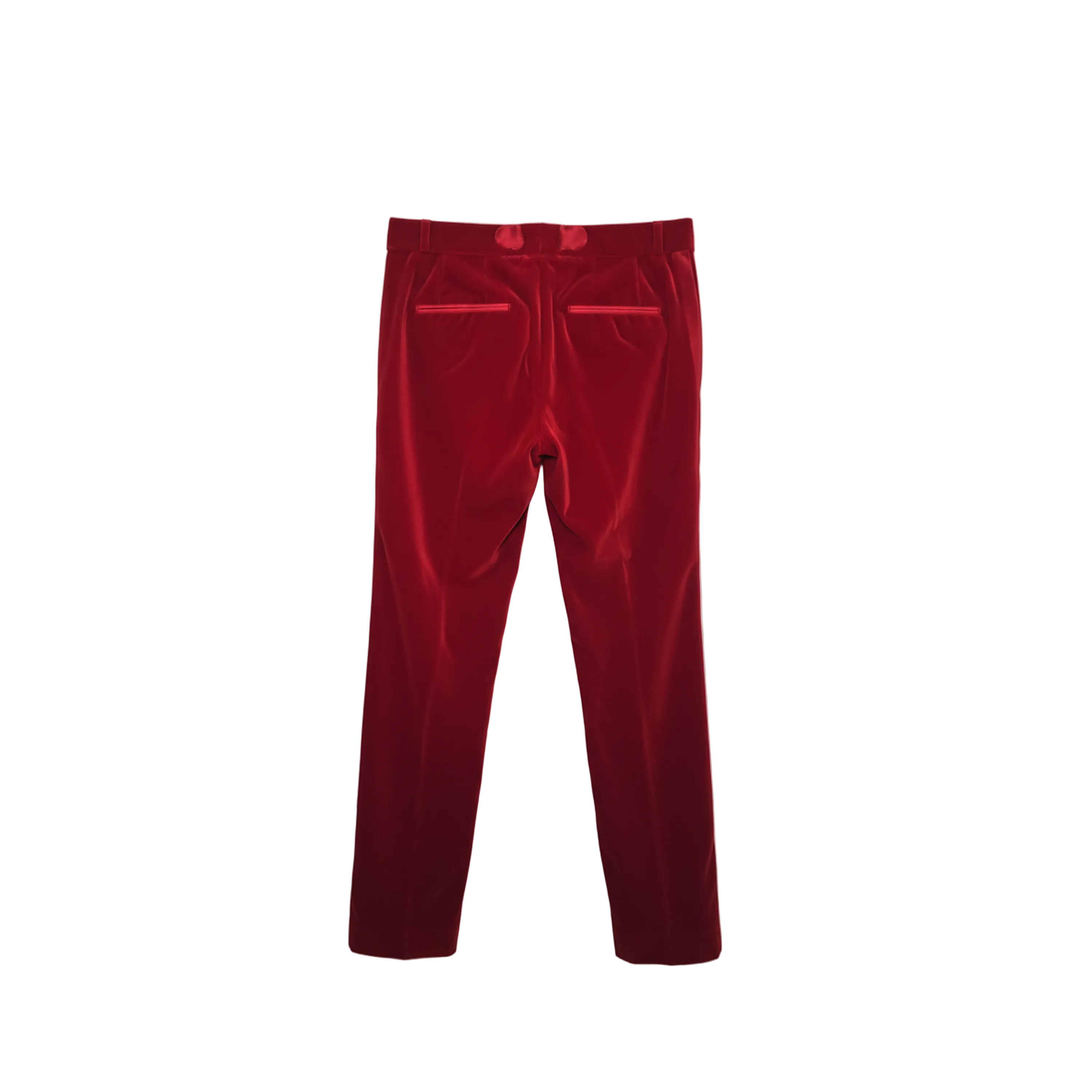 Tom Ford Tailored Straight-Leg Trousers Fuchsia Red