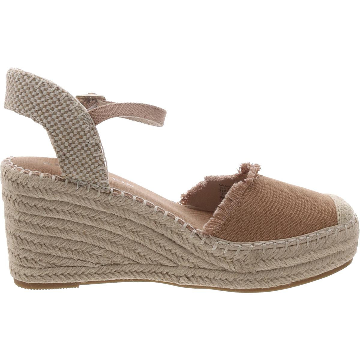 LAKEN Womens Comfort Insole Manmade Wedge Heels