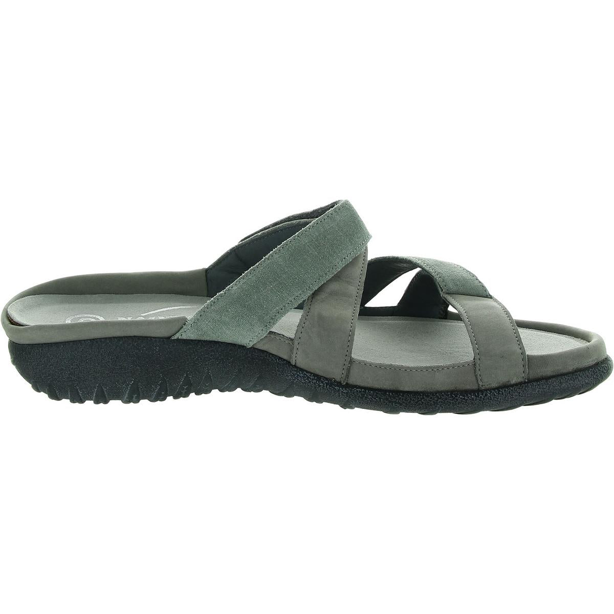 Womens Padded Insole Leather Strappy Sandals
