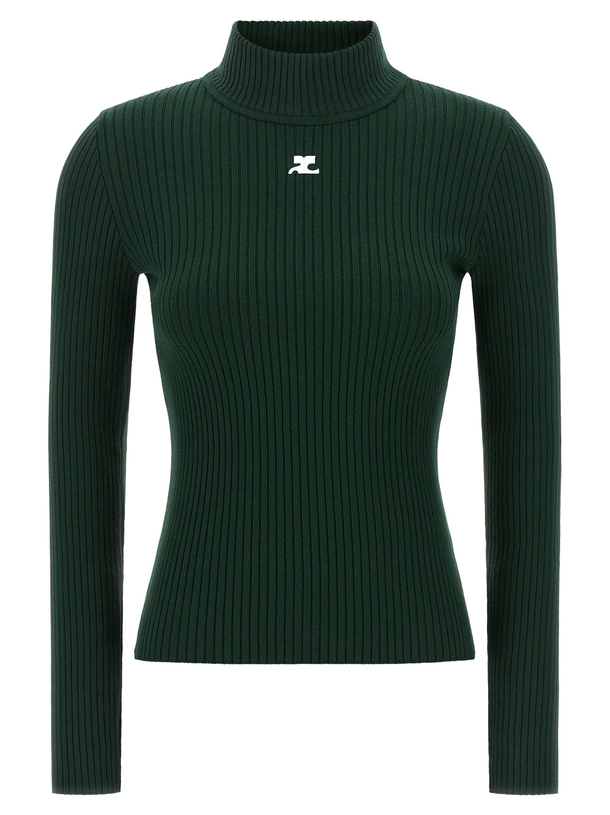 COURREGES Courreges Women 'Reedition Rib Knit' Sweater