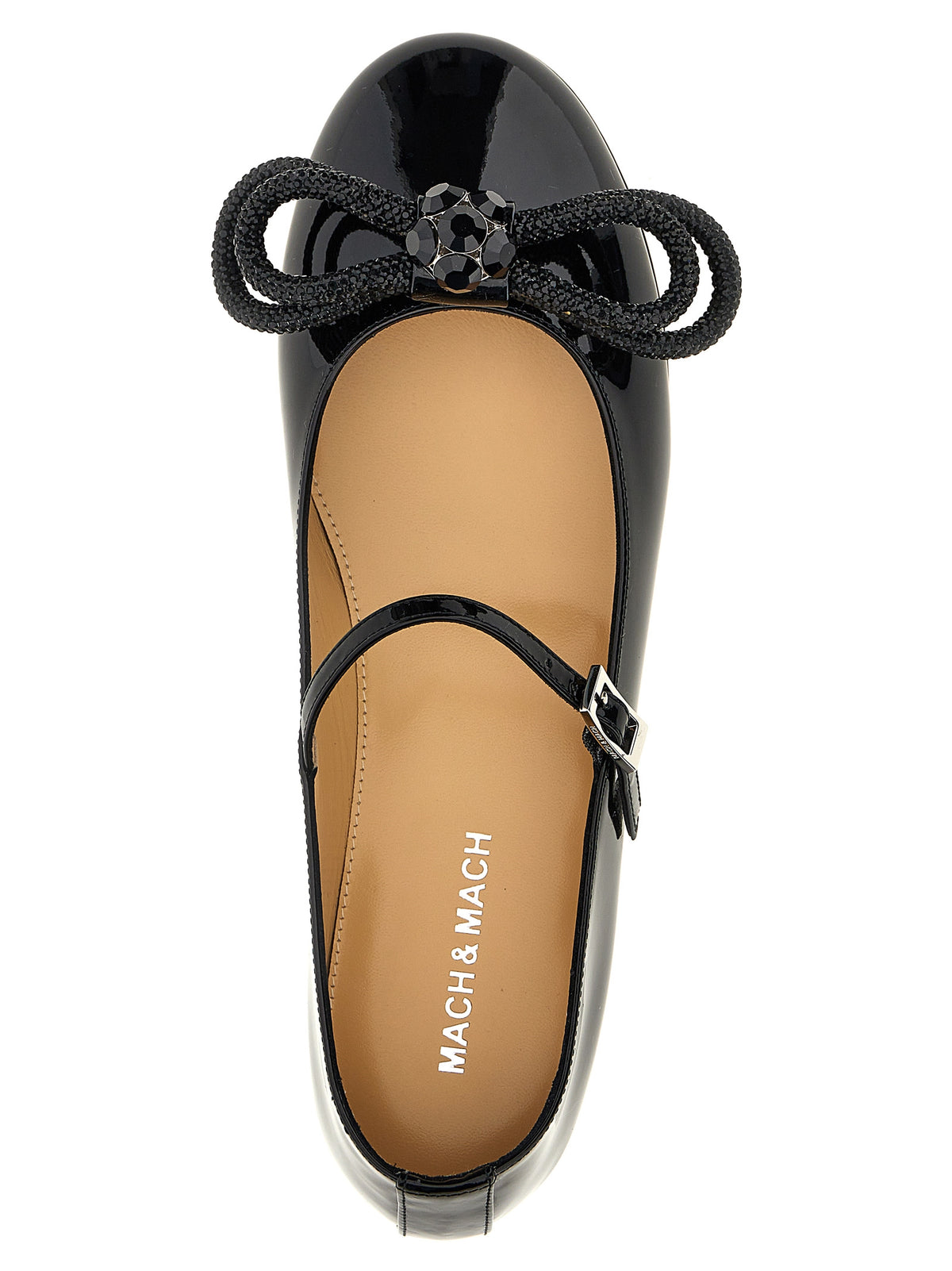 MACH & MACH Mach & Mach Women 'Double Bow' Ballet Flats