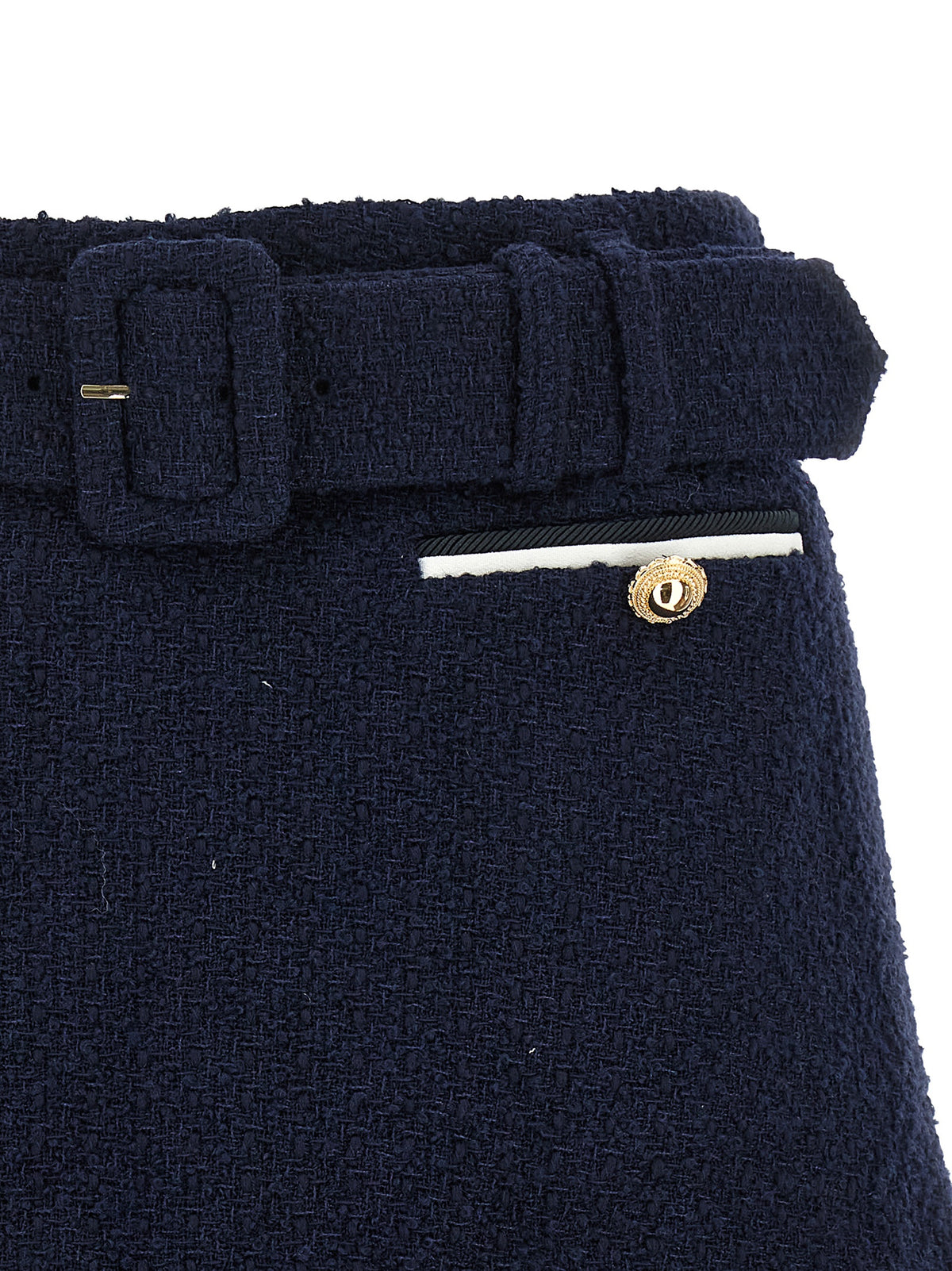 SELF PORTRAIT Self Portrait Women Bouclé Wool Skort