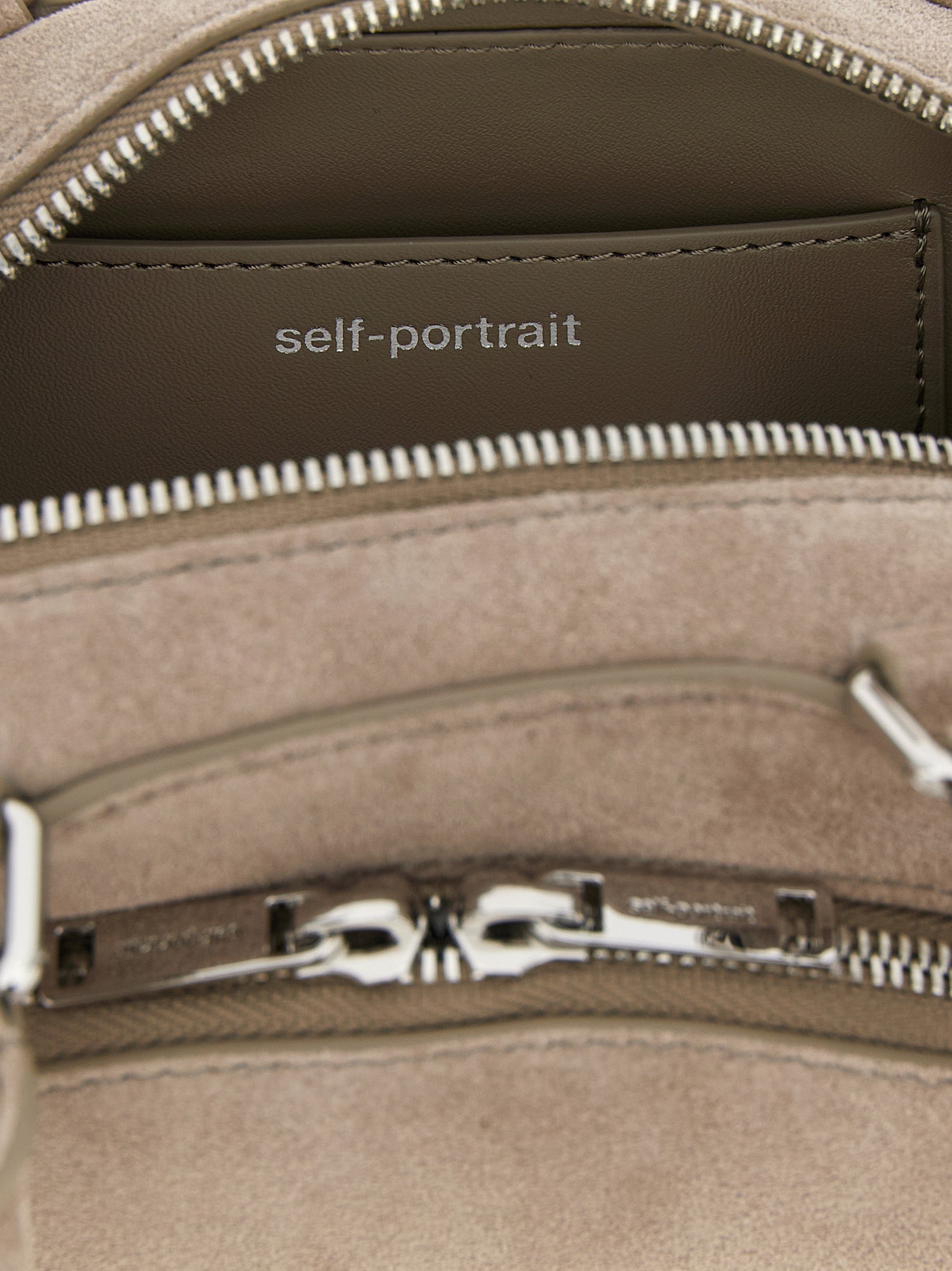 SELF PORTRAIT Self Portrait Women 'Suede Mini With Charm' Shoulder Bag