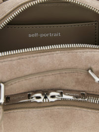 SELF PORTRAIT Self Portrait Women 'Suede Mini With Charm' Shoulder Bag