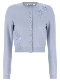 SELF PORTRAIT Self Portrait Women 'Blue Flower Knit' Cardigan