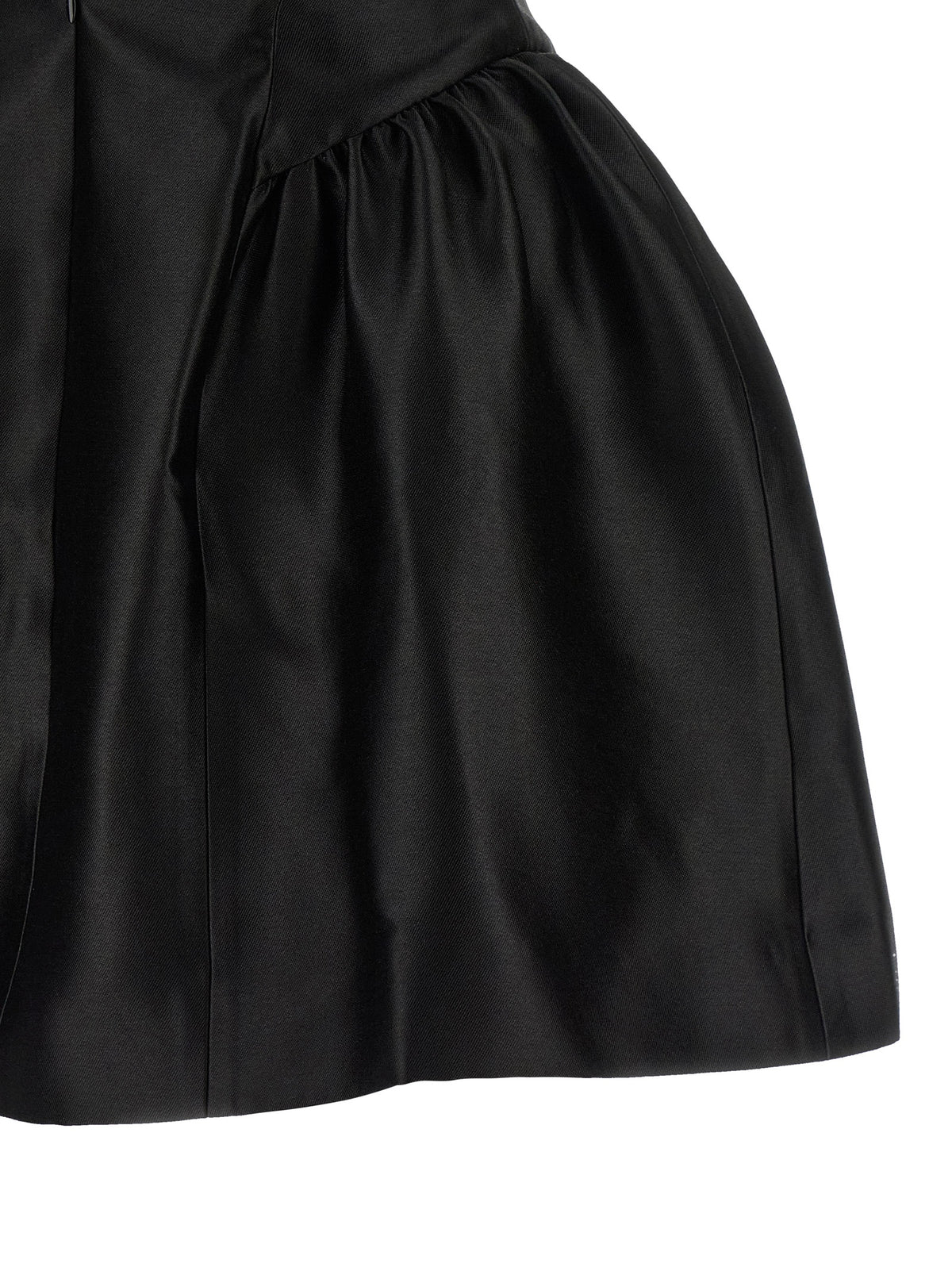 SELF PORTRAIT Self Portrait Women 'Black Taffetà Collared Mini' Dress
