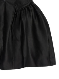 SELF PORTRAIT Self Portrait Women 'Black Taffetà Collared Mini' Dress