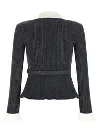 SELF PORTRAIT Self Portrait Women Ribbed Cardigan