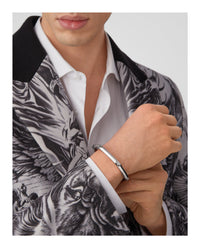Philipp Plein Mens The Plein Cuff Bangle Bracelet