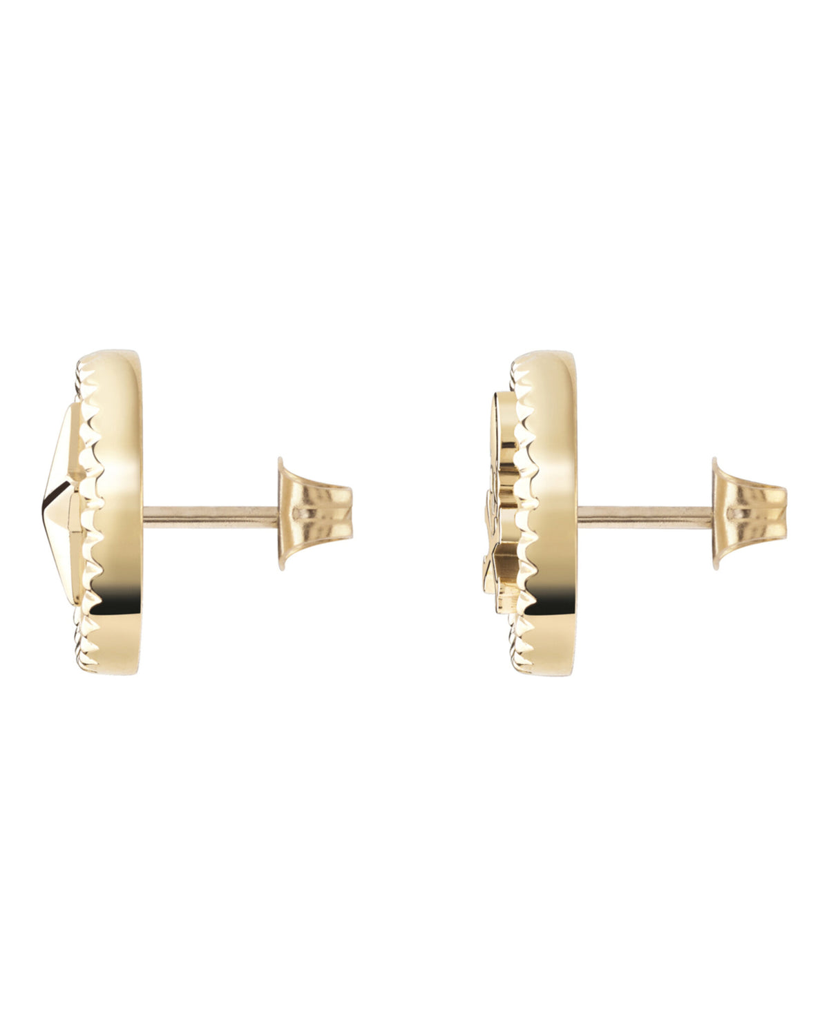 Philipp Plein Philipp Plein Womens Plein Mini Logo Stud Earrings