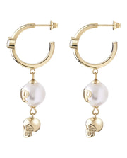 Philipp Plein Womens Rhapsody Crystal Dangle Earrings