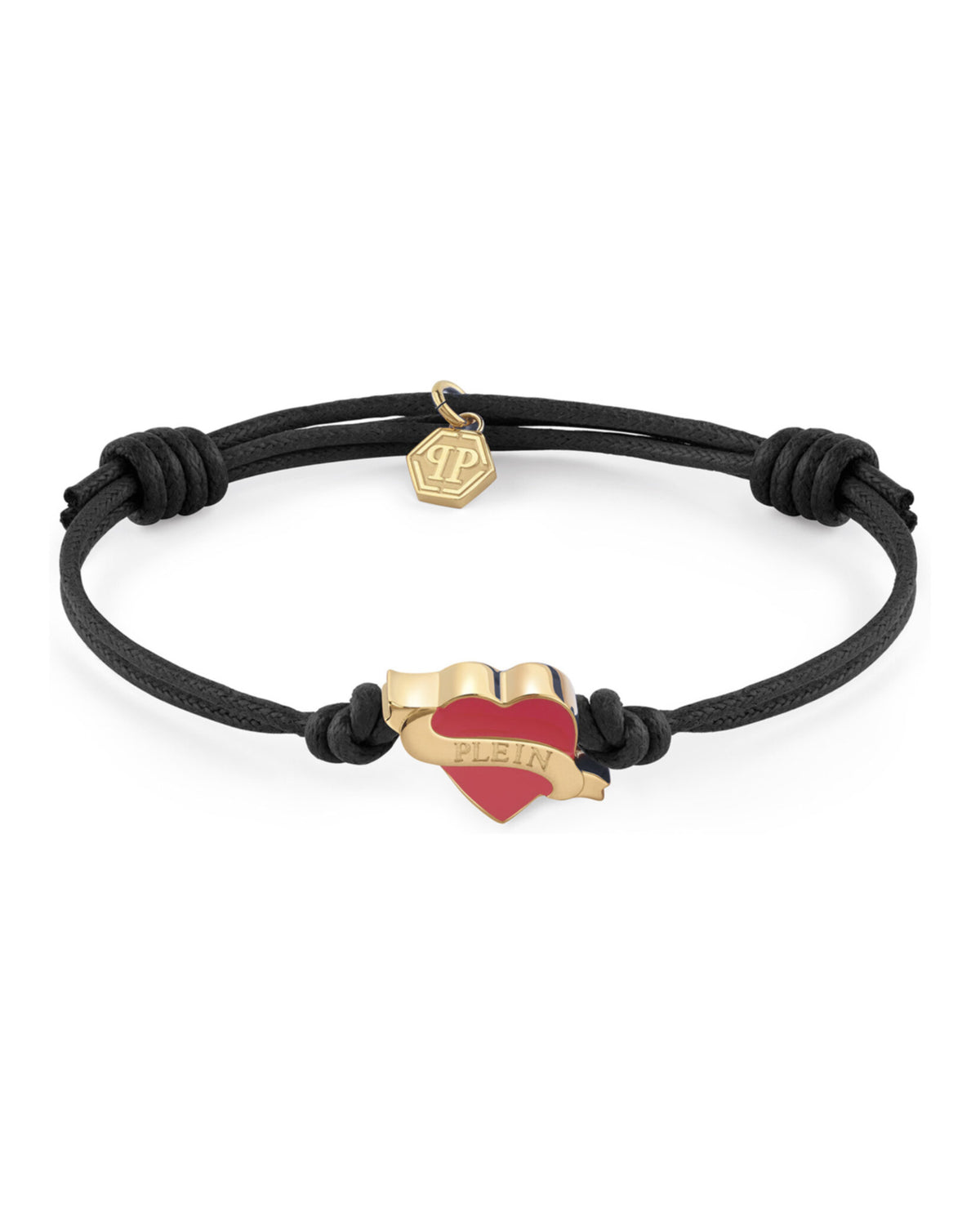 Philipp Plein Philipp Plein Womens Plein Valentine Cotton Cord Bracelet