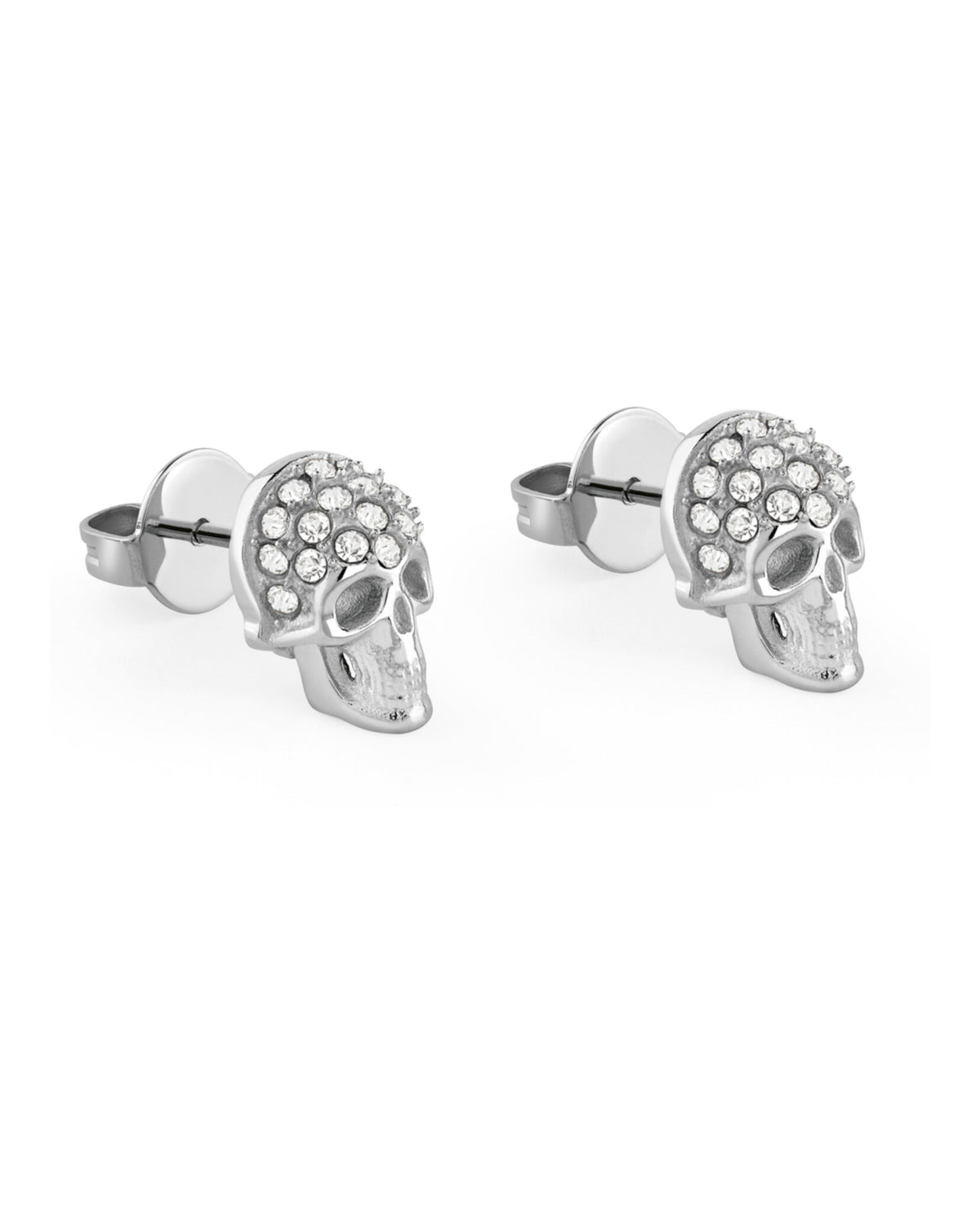 Philipp Plein Philipp Plein Mens Plein Enigma Crystal Stud Earrings