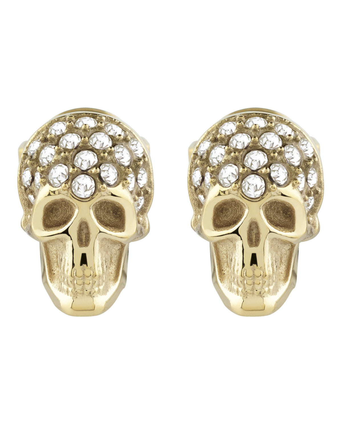 Philipp Plein Philipp Plein Mens Plein Enigma Crystal Stud Earrings