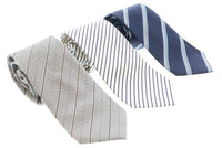 Emporio Armani Multicolor Assorted 100% Silk Tie Collection-Set of 3