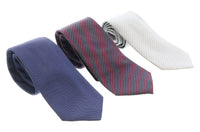 Emporio Armani Multicolor Assorted 100% Silk Tie Collection-Set of 3